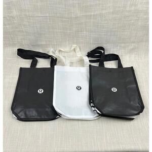 Lululemon Reusable Tote Bags - Set‎ of 3